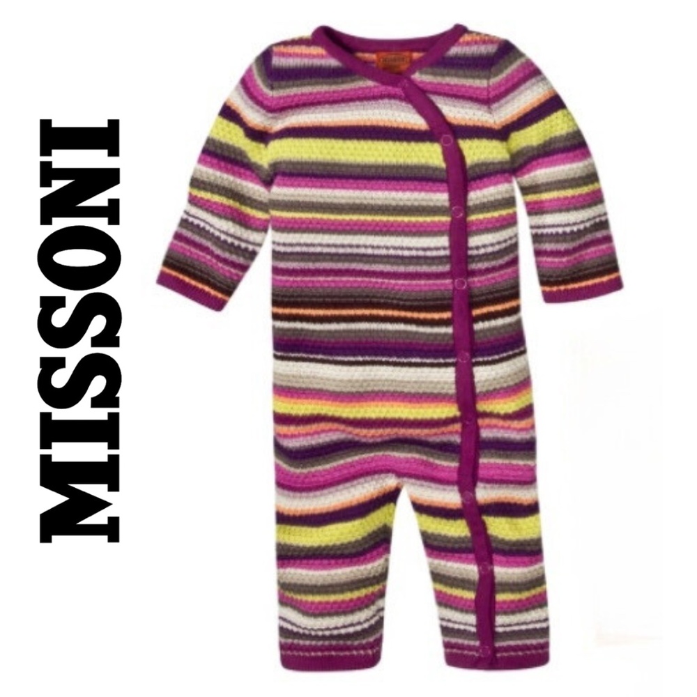 Infant Missoni Knit Jumpsuit
